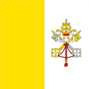 Va Vatican City Flag Icon   Vatikani Lipp  HD Png Download