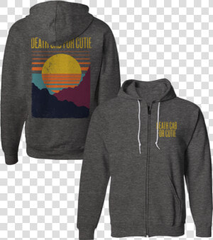 Sunset Zip Hoodie   Mac Miller Swimming Sweatshirt  HD Png Download