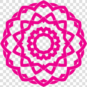 Celtic Knot Pink Color   Symbol Schwarze Sonne  HD Png Download