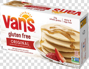 Gluten Free Pancakes   Vans Gluten Free Blueberry Waffles  HD Png Download