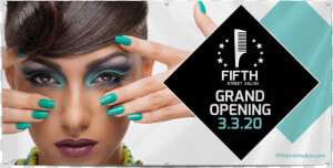 Salon Grand Opening Banner Template Preview   Banner Hair Salon Grand Opening  HD Png Download