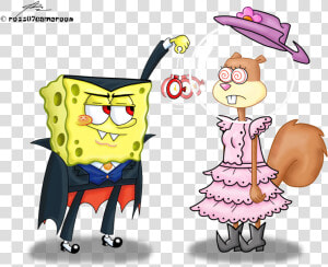 Spongebob And Sandy   Hd Spongebob And Sandy  HD Png Download