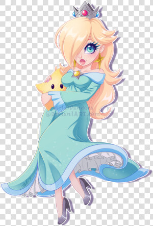 Rosalina   Super Mario Galaxy Rosalina Drawings  HD Png Download