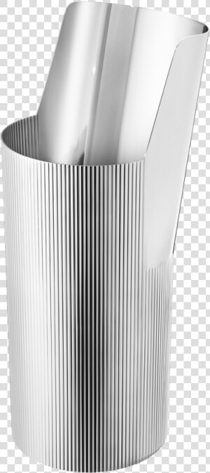 Urkiola Vase  Stainless Steel  Tall   Georg Jensen Urkiola Vase  HD Png Download