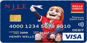 Njit Wells Fargo Card  HD Png Download