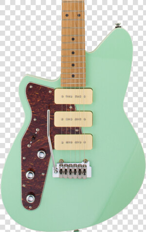 Reverend Jetstream 390 Left Hand Oceanside Green   Electric Guitar  HD Png Download