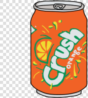 Clip Art Collection Of Free Crushed   Crush Soda Drawing  HD Png Download