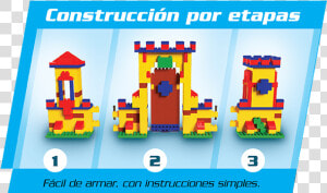 Hacer Un Castillo De Bloques  HD Png Download