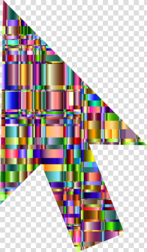 Square triangle symmetry   Colorful Mouse Cursor Png  Transparent Png