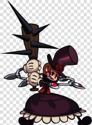 Skullgirls Peacock Argus Agony   Png Download   Skullgirls Peacock Transparent Png  Png Download