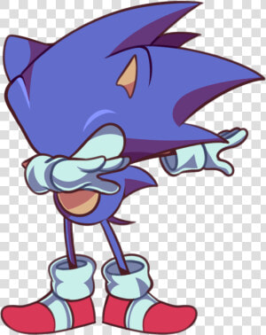 Sonic Dabbing  yes  Really    Sonic The Hedgehog Dabbing  HD Png Download