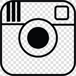 Instagram   Transparent Background Black And White Instagram Logo  HD Png Download