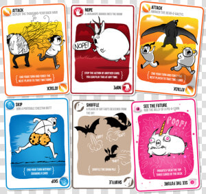 Card Game Exploding Kittens  HD Png Download