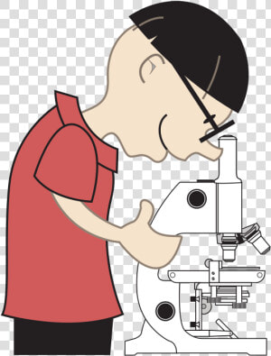 Art communication arm   Microscope Clipart With Scientists  HD Png Download