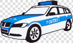 Motif Police Car   Polizeiauto Zeichnung  HD Png Download