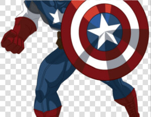 Captain America Avengers Assemble Cartoon  HD Png Download