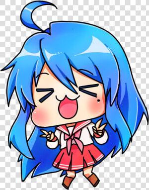 Chibi Konata   Cartoon  HD Png Download