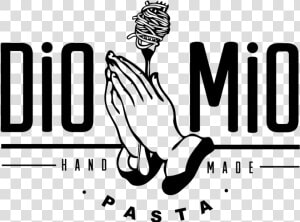 The Standard Dio Mio Logo Appearance   Praying Hands  HD Png Download