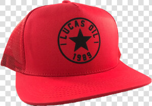 Red Lucas Oil 1989 Mesh Snapback Hat   Baseball Cap  HD Png Download