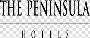 Peninsula Hotel Paris Logo  HD Png Download