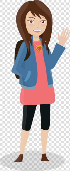 Teenage Girl   Teenage Girl Clipart  HD Png Download