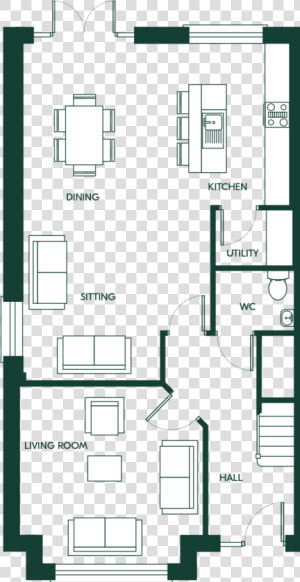 4 Bed Semi Detached  HD Png Download