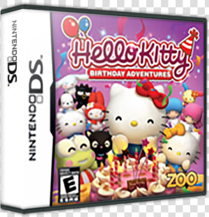 Transparent Hello Kitty Birthday Png   Nintendo Ds Hello Kitty Birthday Adventures  Png Download