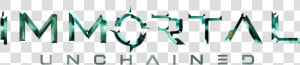 Unchained Logo  png  By M   Immortal Unchained Logo Png  Transparent Png