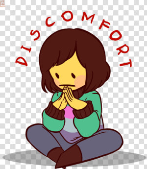 Discomfort Undertale  HD Png Download