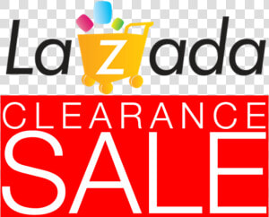 Lazada Clearance Sales   Sign  HD Png Download