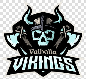 Valhalla Vikings Logo  HD Png Download