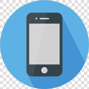 Cell Phone Icon Png  flat Design Icon   Phone Flat Design Png  Transparent Png