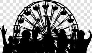 Finders Keepers Mr   Outline Ferris Wheel  HD Png Download