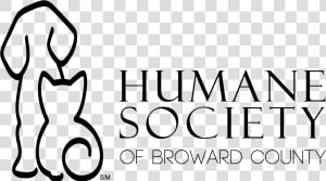 Black And White Hsbc Logo   Humane Society Logo Florida  HD Png Download