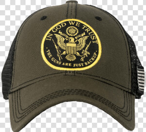 Men S In God We Trust Cap   God We Trust The Guns Are Just Backup  HD Png Download