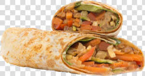 Wrap Vegetal Berenjena  Calabacín  Pimiento  Zanahoria    Fast Food  HD Png Download