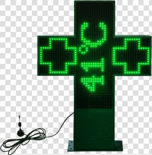 Ce Rohs Customize Outdoor P10 p16  P20  P25 Led Pharmacy   Cross  HD Png Download