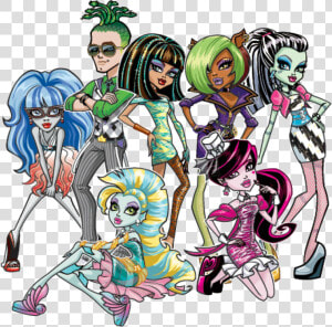 Monster High Dawn Dance Clipart   Monster High Dance Of The Dawn Characters  HD Png Download