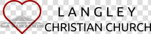 Langley Christian Church   Black and white  HD Png Download