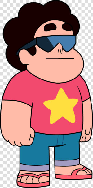 Steven Bucks Sunglasses 260315wd   Steven Universe Wearing Hoodie  HD Png Download