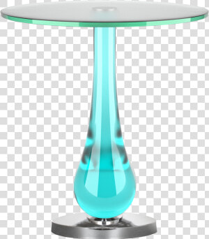 Pio Blue Acrylic Contemporary End Tables   Coffee Table  HD Png Download