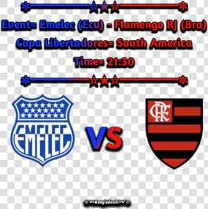 Flamengo X Emelec Libertadores 2019  HD Png Download