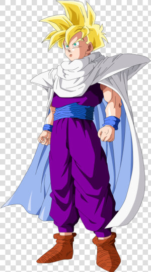 Gohan Super Saiyajin Full Power   Gohan Super Saiyan 1 Vs 2  HD Png Download