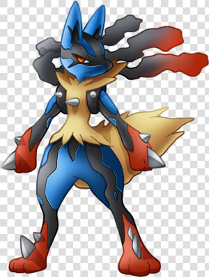 Pokemon Lucario Mega Evolution   Png Download   Lucario Pokemon Mega Evolution  Transparent Png