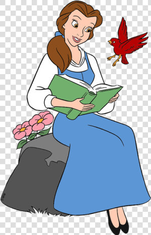 Belle Clip Art Disney Clip Art Galore   Beauty And The Beast Belle Clipart  HD Png Download