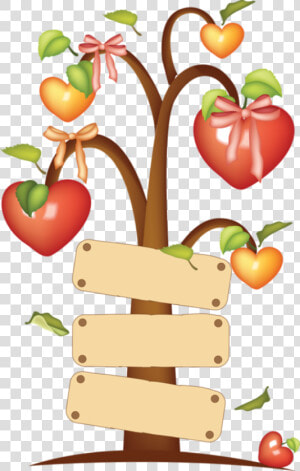 Apple Sitting On Books Clipart Graphic Free Hearts   Clip Art Border Fruits And Vegetables Png  Transparent Png