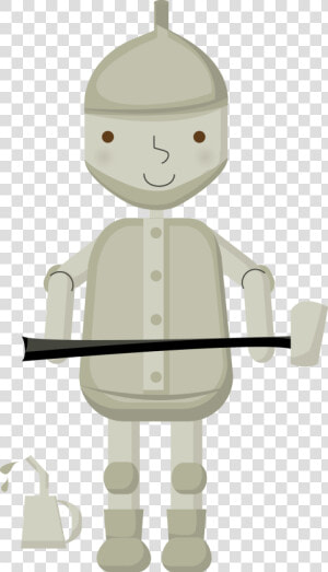 Transparent Nanny Clipart   Tin Man Clip Art Oz  HD Png Download