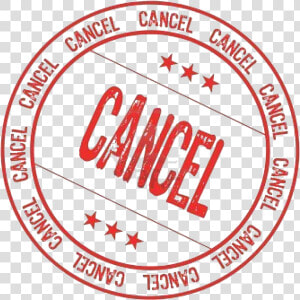 Canceled Stamp Png   Canceled Logo Stamp Transparent  Png Download