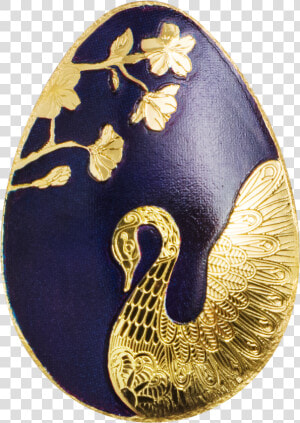 Palau   2018   1 Dollar   Golden Egg Swan Egg   Faberge Egg Designs  HD Png Download