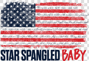 Star Spangled Baby   Flag Of The United States  HD Png Download